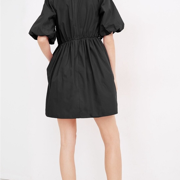 Madewell Poplin Dress Size 0 Red - Picture 5 of 14